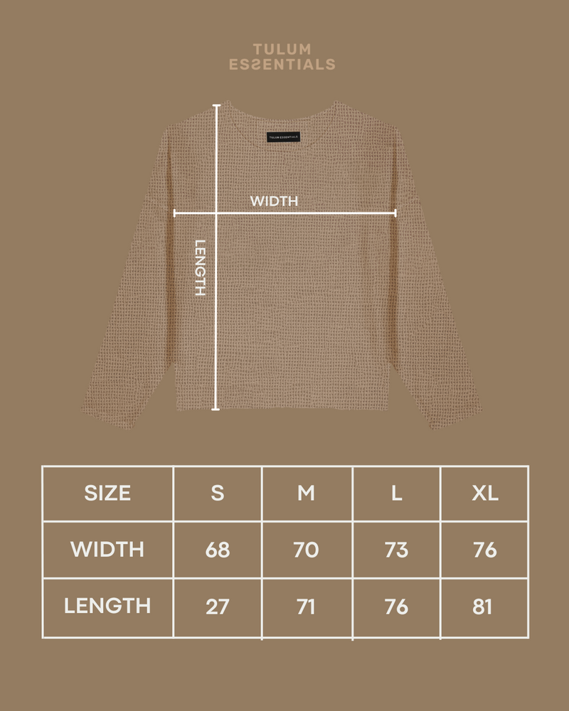 TULUM HEAVY KNITTED LONGSLEEVE ARENA