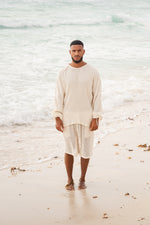 Tulum Heavy Knitted Shorts Crudo