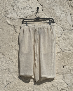Tulum Heavy Knitted Shorts Crudo