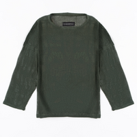TULUM HEAVY KNITTED LONGSLEEVE SHIRT GREEN