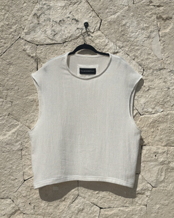 Tulum Boxfit Tank White