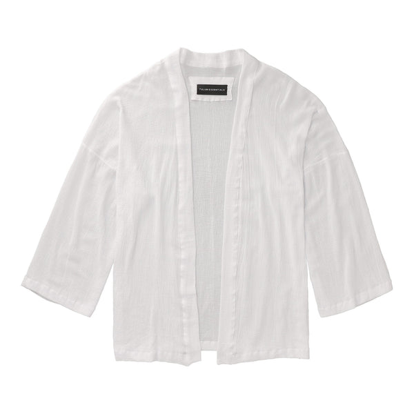 TULUM KIMONO LONG GASA WHITE