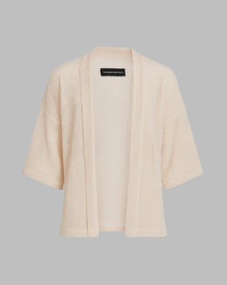 TULUM HEAVY KNIT KIMONO CRUDO