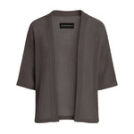 TULUM HEAVY KNIT KIMONO OXFORD GREY