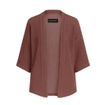 TULUM HEAVY KNIT KIMONO ROSA