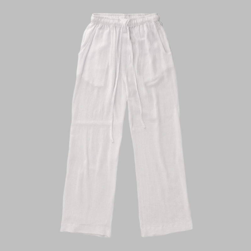 TULUM SUMMER BREEZE PANTS WHITE