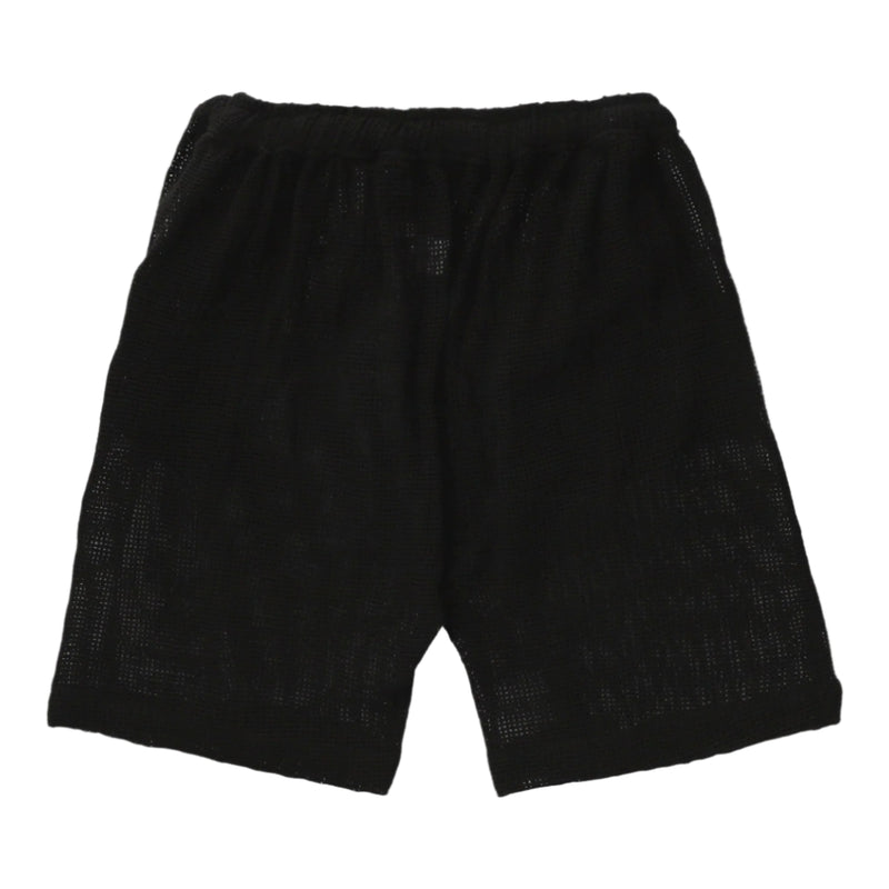 TULUM HEAVY KNIT SHORTS BLACK