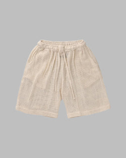 TULUM HEAVY KNIT SHORTS CRUDO