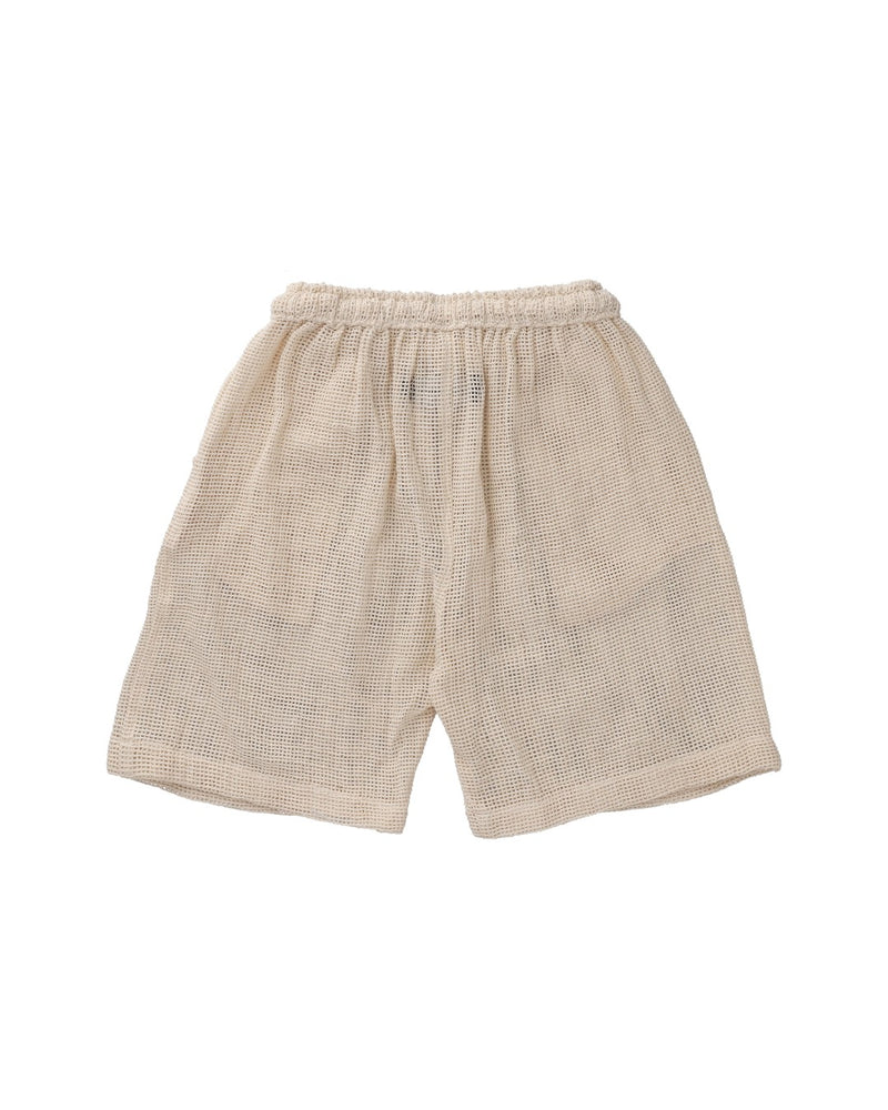 TULUM HEAVY KNIT SHORTS CRUDO