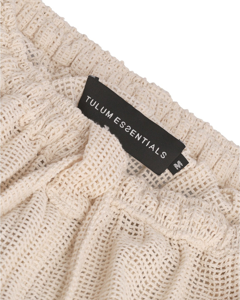 TULUM HEAVY KNIT SHORTS CRUDO