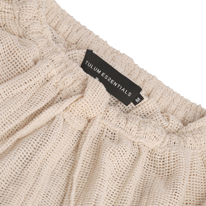 TULUM HEAVY KNIT SHORTS CRUDO