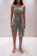 TULUM TOP & SKIRT SAGE