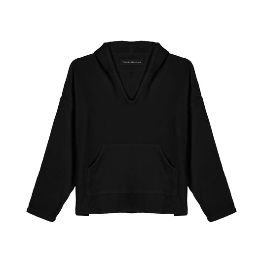 TULUM HOODIE BLACK SS23