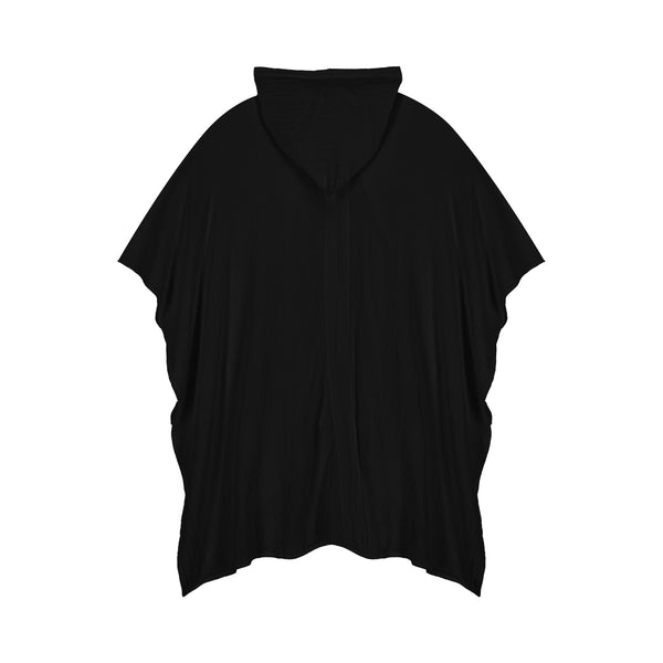 TULUM PONCHOS BLACK SS23