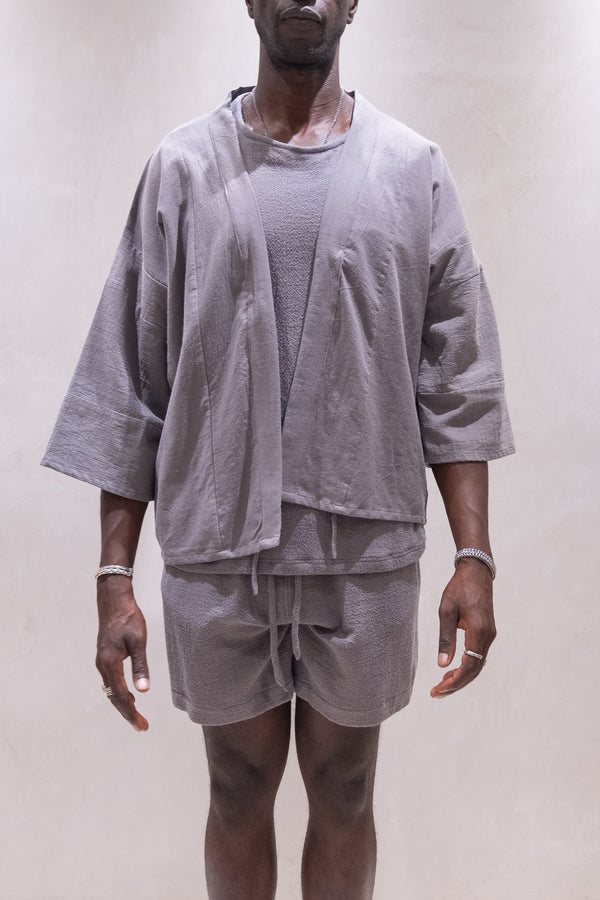 TULUM KIMONO LINO GRIS