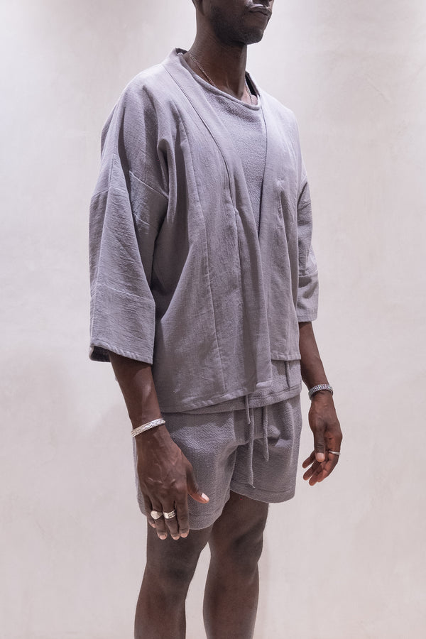TULUM KIMONO LINO GRIS