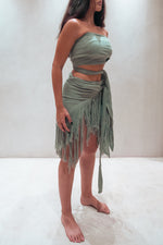 TULUM TOP & SKIRT SAGE